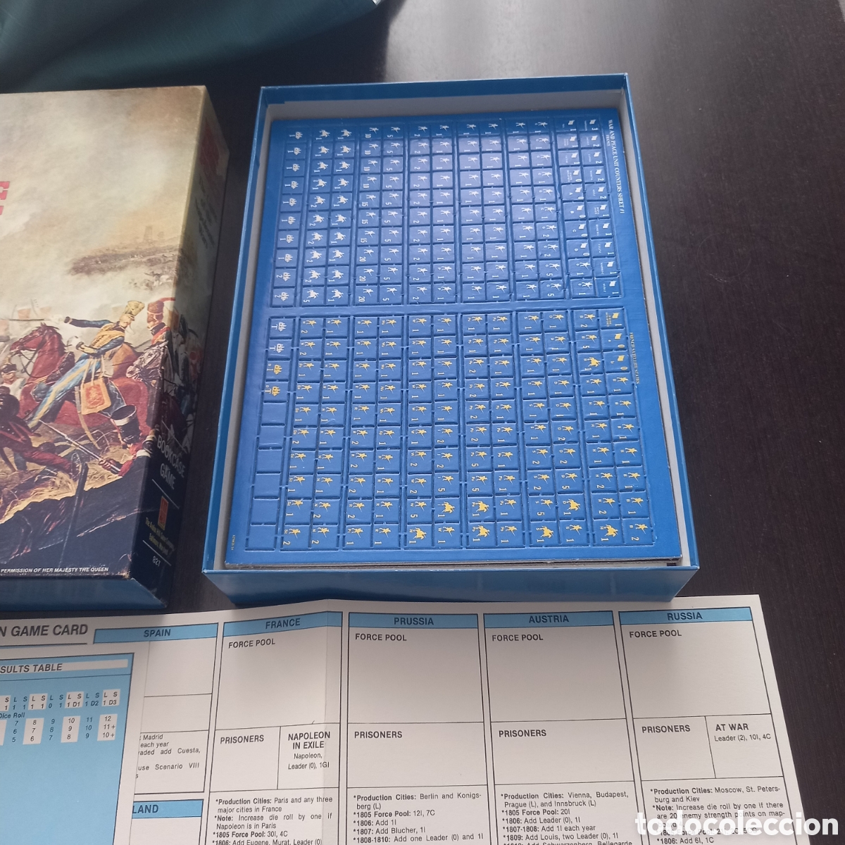 Juegos antiguos: Wargame War and peace avalon hill (2) - Foto 6