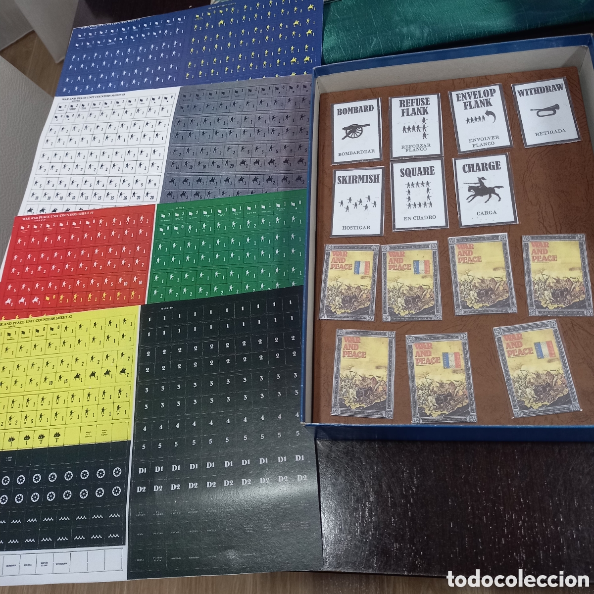 Juegos antiguos: Wargame War and peace avalon hill (2) - Foto 9
