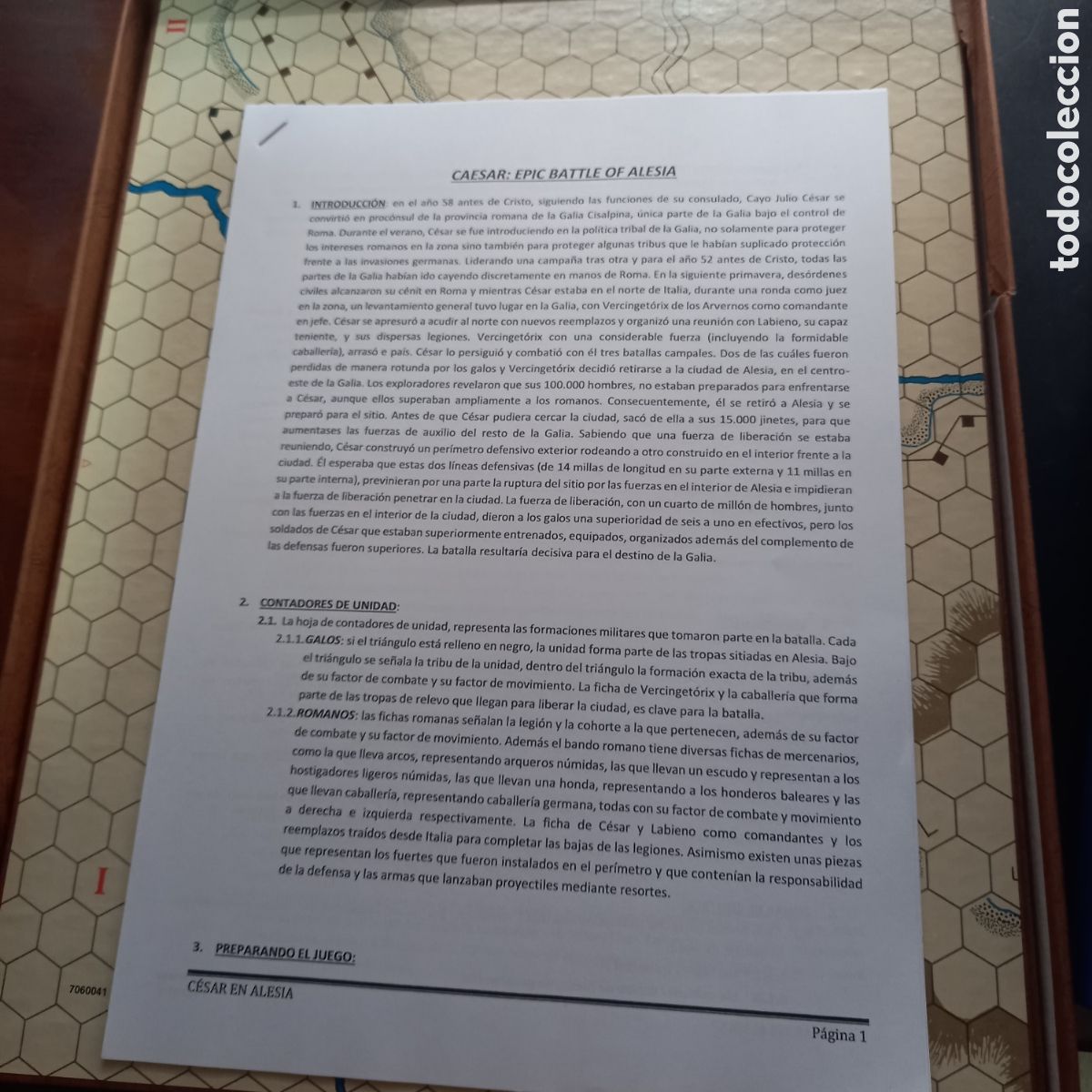 Juegos antiguos: Wargame Cesar en alesia avalon hill - Foto 6