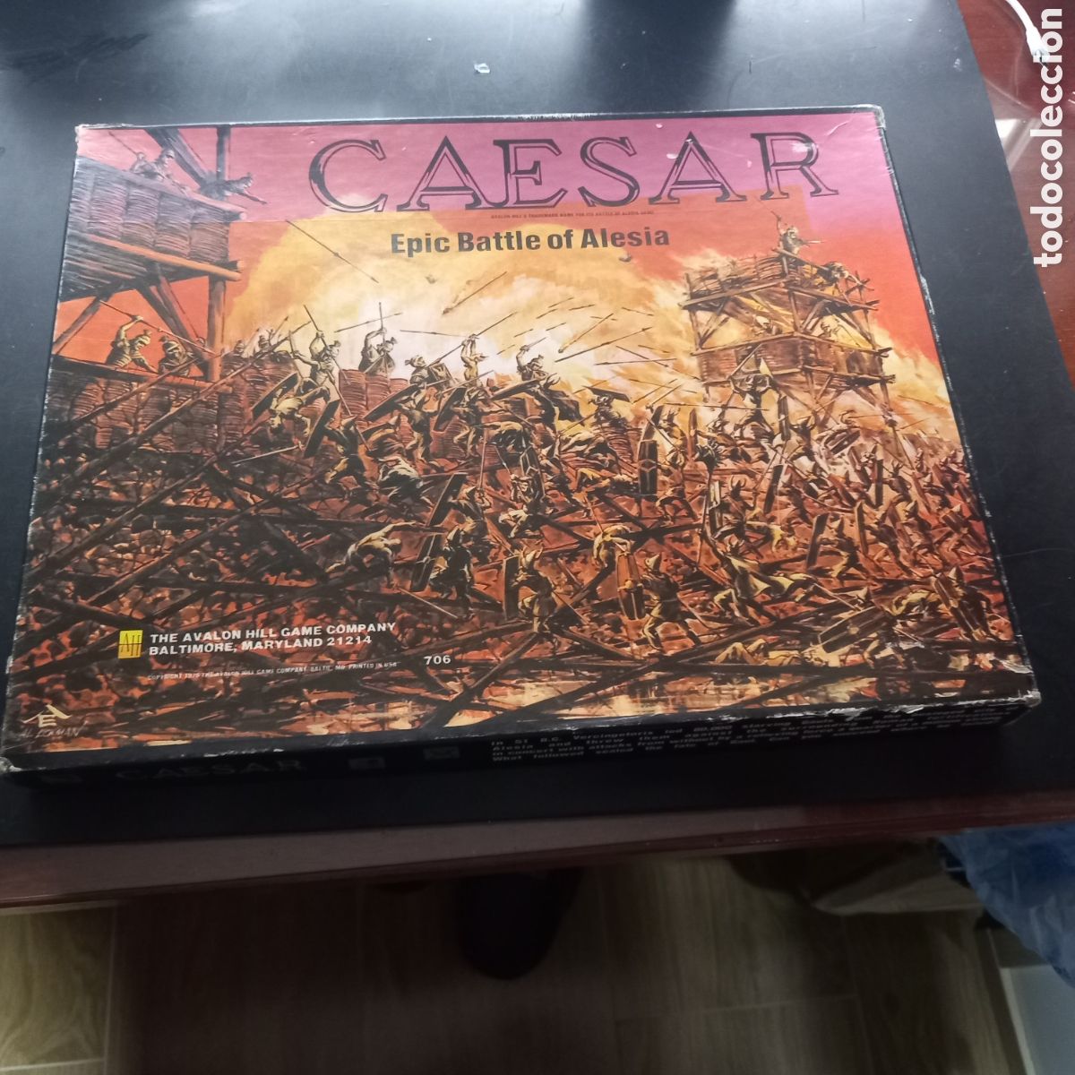 Juegos antiguos: Wargame Cesar en alesia avalon hill - Foto 1
