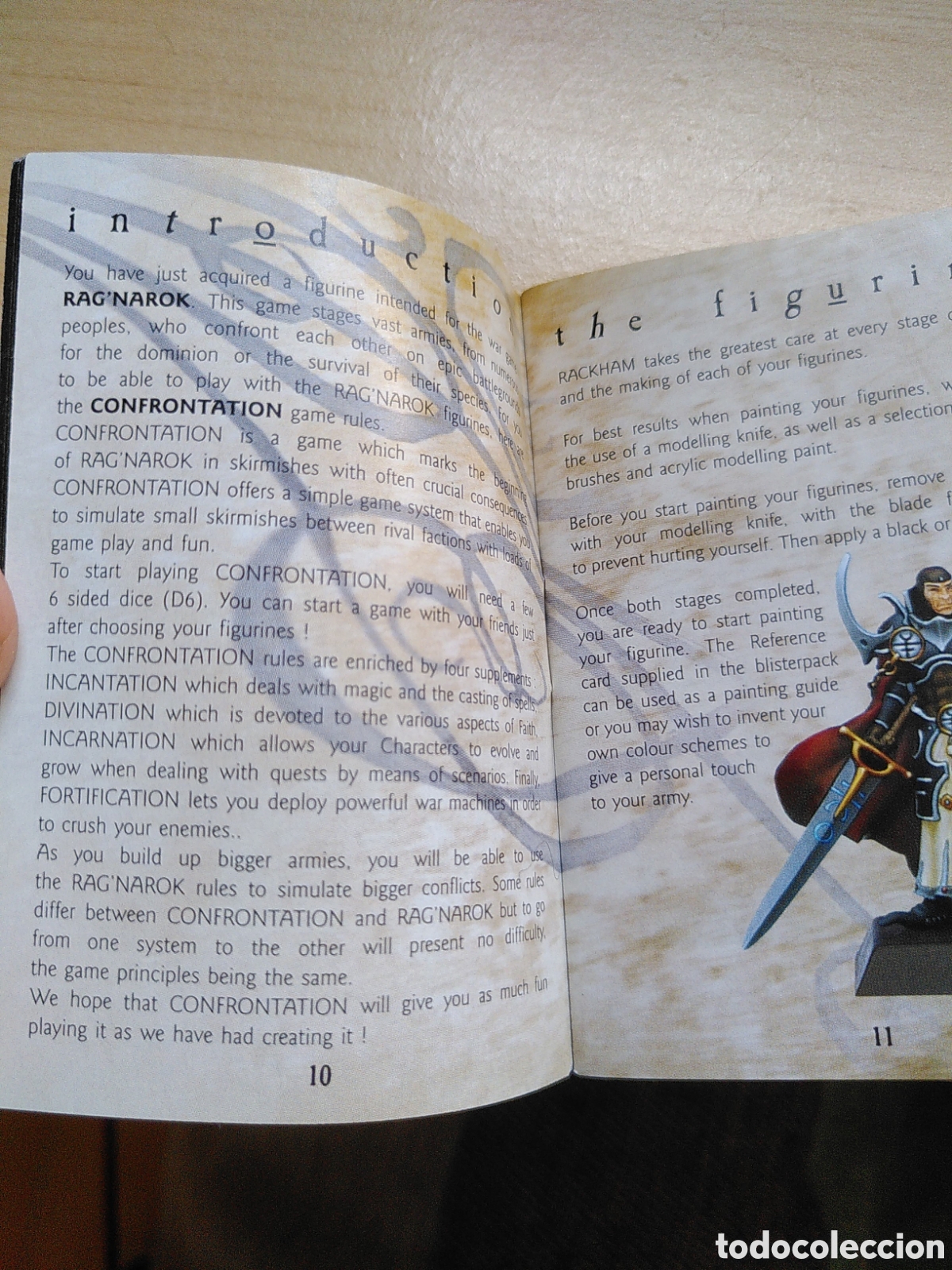 Juegos antiguos: Manual instrucciones Confrontation Ragnarok - Foto 5