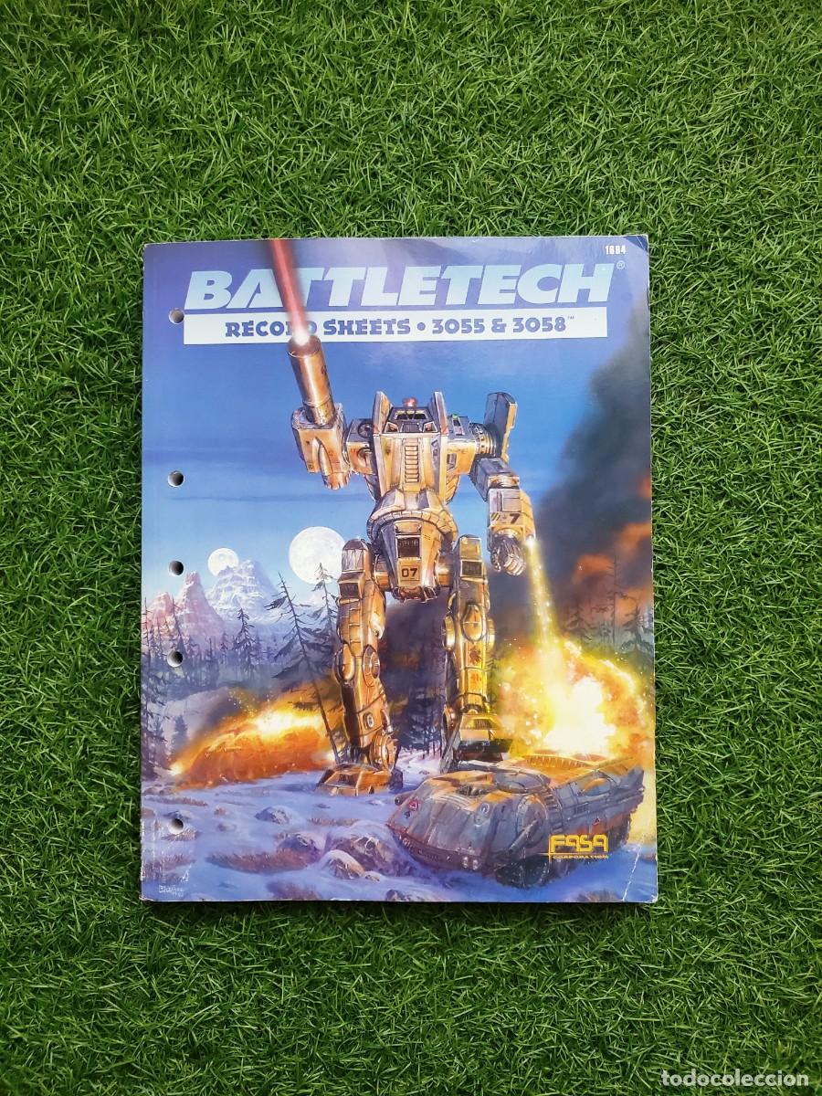 Juegos antiguos: BATTLETECH: RECORD SHEETS 3055 & 3058 - Foto 1