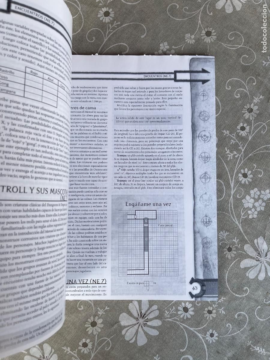 Juegos antiguos: DUNGEONS AND DRAGONS EL LIBRO DE LOS DESAF&Iacute;OS ROL DEVIR. - Foto 4