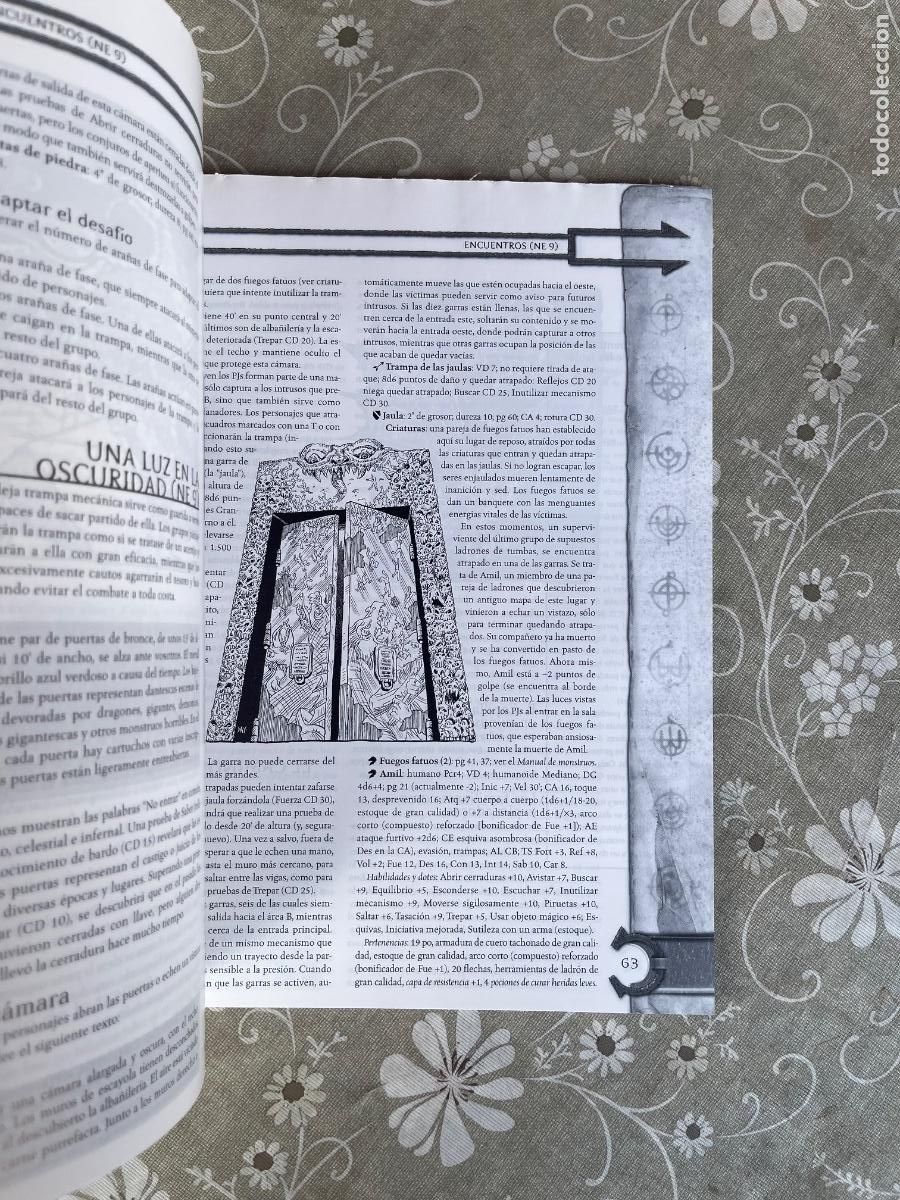 Juegos antiguos: DUNGEONS AND DRAGONS EL LIBRO DE LOS DESAF&Iacute;OS ROL DEVIR. - Foto 5