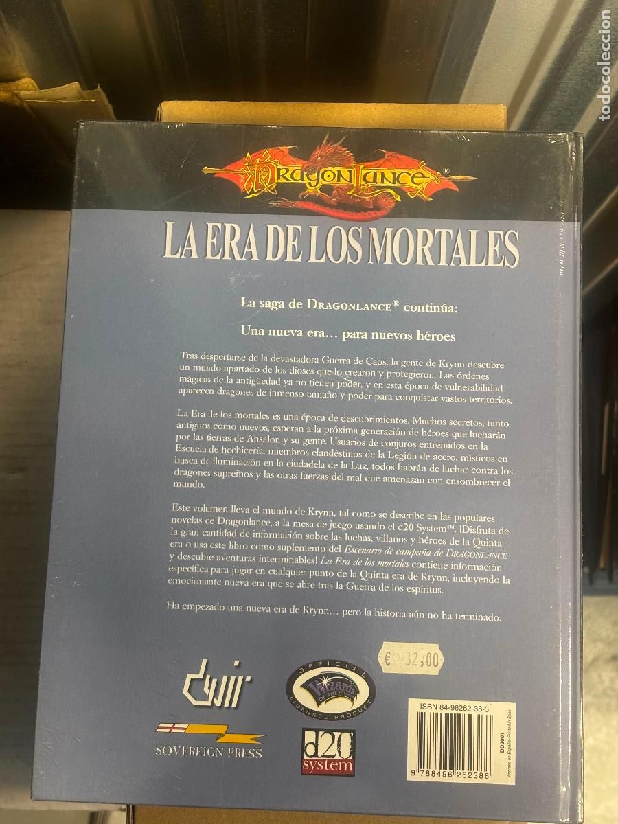 Juegos antiguos: DRAGONLANCE: LA ERA DE LOS MORTALES - ESCENARIO DE CAMPA&Ntilde;A. DEVIR, 2.003 - Foto 2