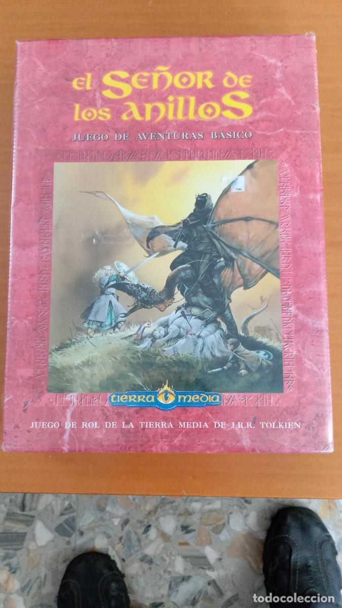 Juegos antiguos: Caja Se&ntilde;or de los Anillos Basico (Rol) - Foto 1