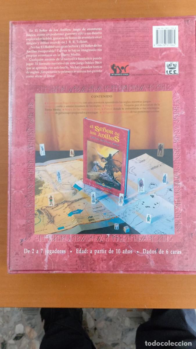 Juegos antiguos: Caja Se&ntilde;or de los Anillos Basico (Rol) - Foto 3