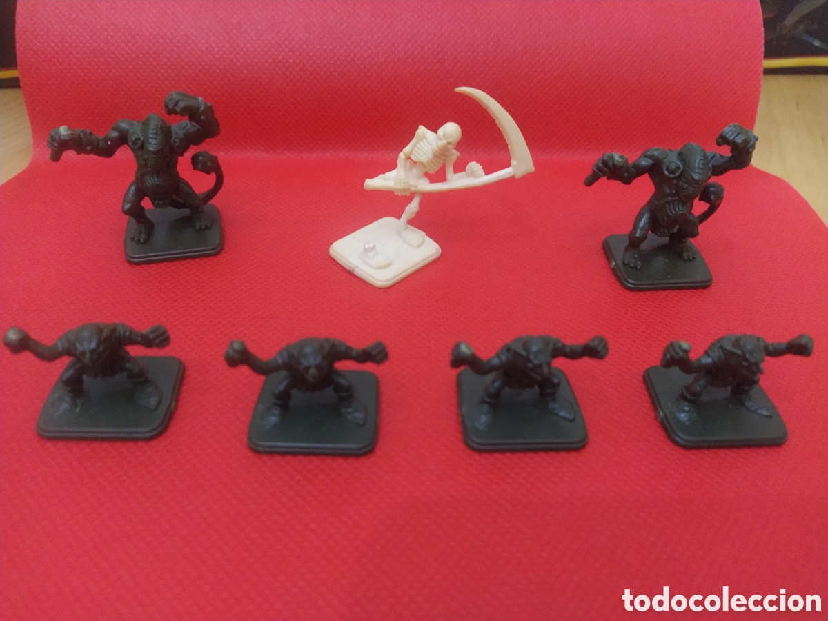 Juegos antiguos: HERO QUEST - LOTE DE 7 FIGURAS DEFECTUOSAS - Foto 1