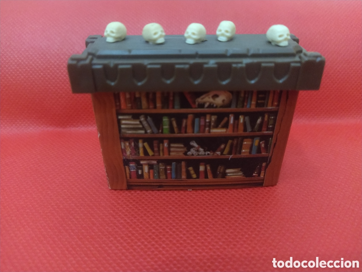 Juegos antiguos: HERO QUEST - BIBLIOTECA MOBILIARIO - Foto 1