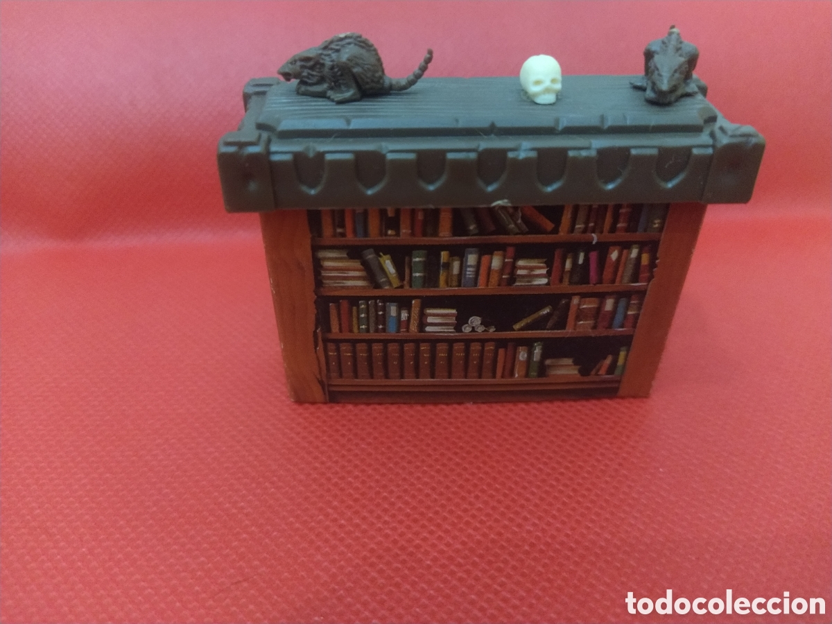 Juegos antiguos: HERO QUEST - BIBLIOTECA MOBILIARIO - Foto 1