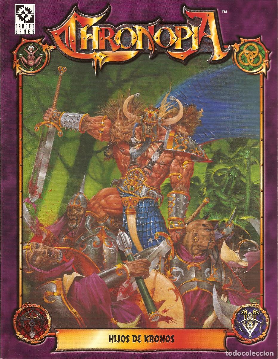 Juegos antiguos: CHRONOPIA: HIJOS DE KRONOS - TOMO EN PERFECTO ESTADO - Foto 1