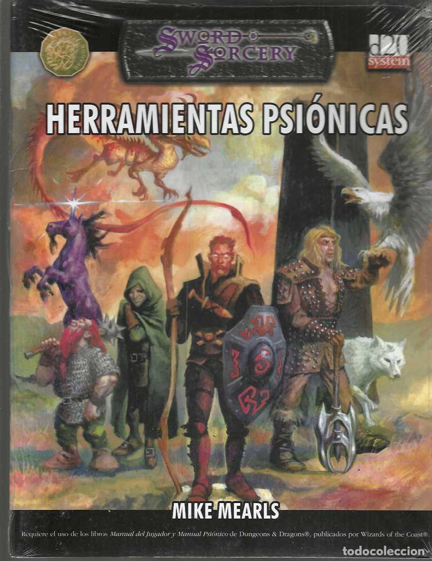 Juegos antiguos: ROL: HERRAMIENTAS PSIONICAS - SWORD & SORCERY - PRECINTADO A ESTRENAR - Foto 1