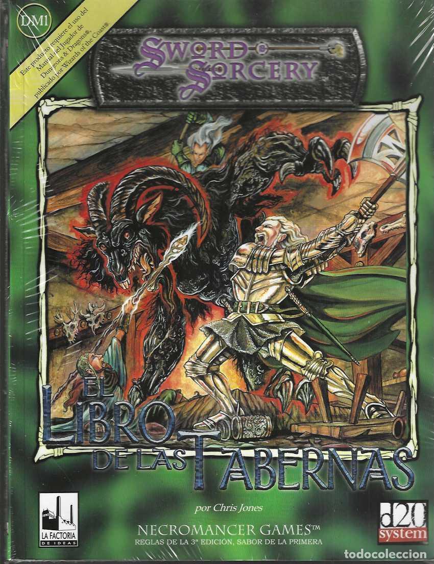 Juegos antiguos: ROL: EL LIBRO DE LAS TABERNAS - SWORD & SORCERY - PRECINTADO A ESTRENAR - Foto 1