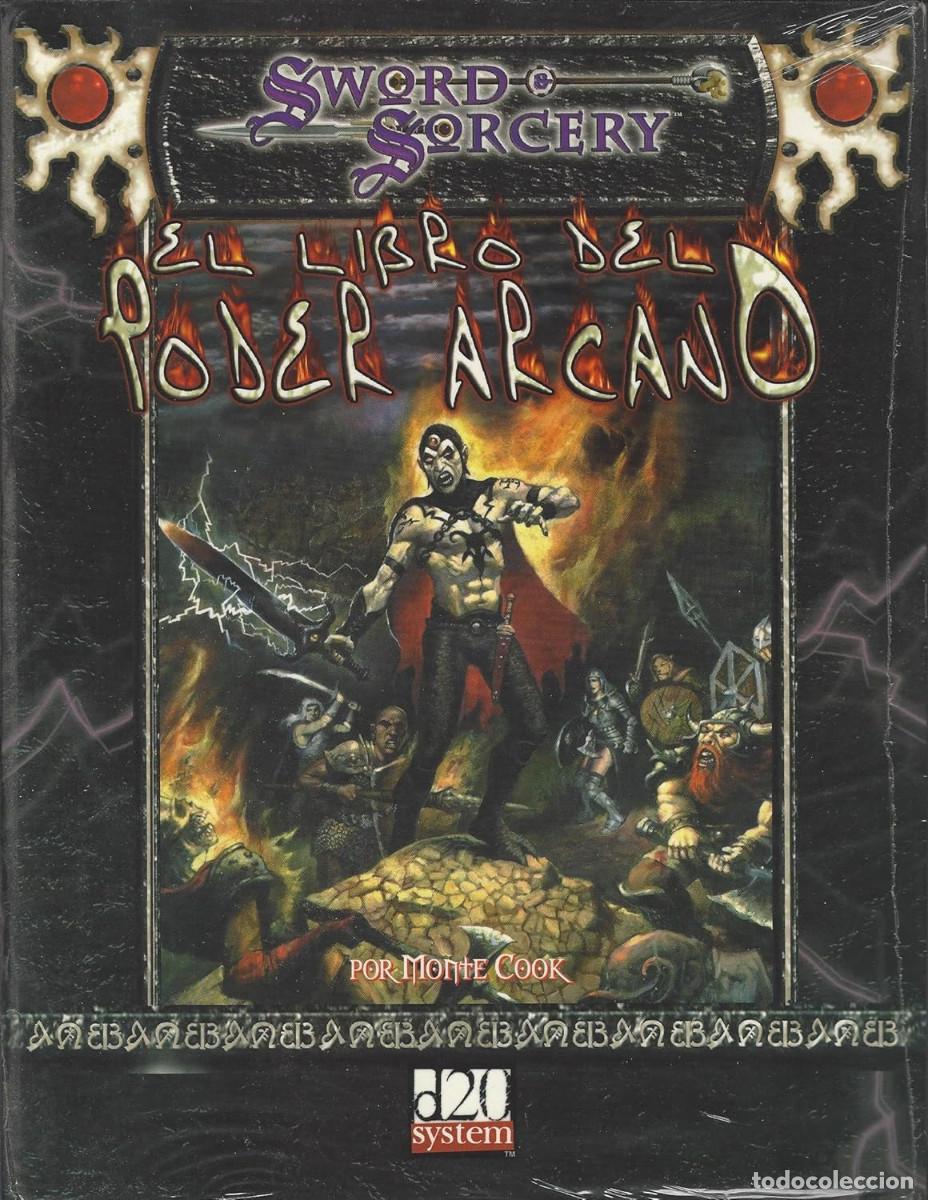 Juegos antiguos: ROL - EL LIBRO DEL PODER ARCANO I 1 - SWORD & SORCERY - PRECINTADO A ESTRENAR - Foto 1