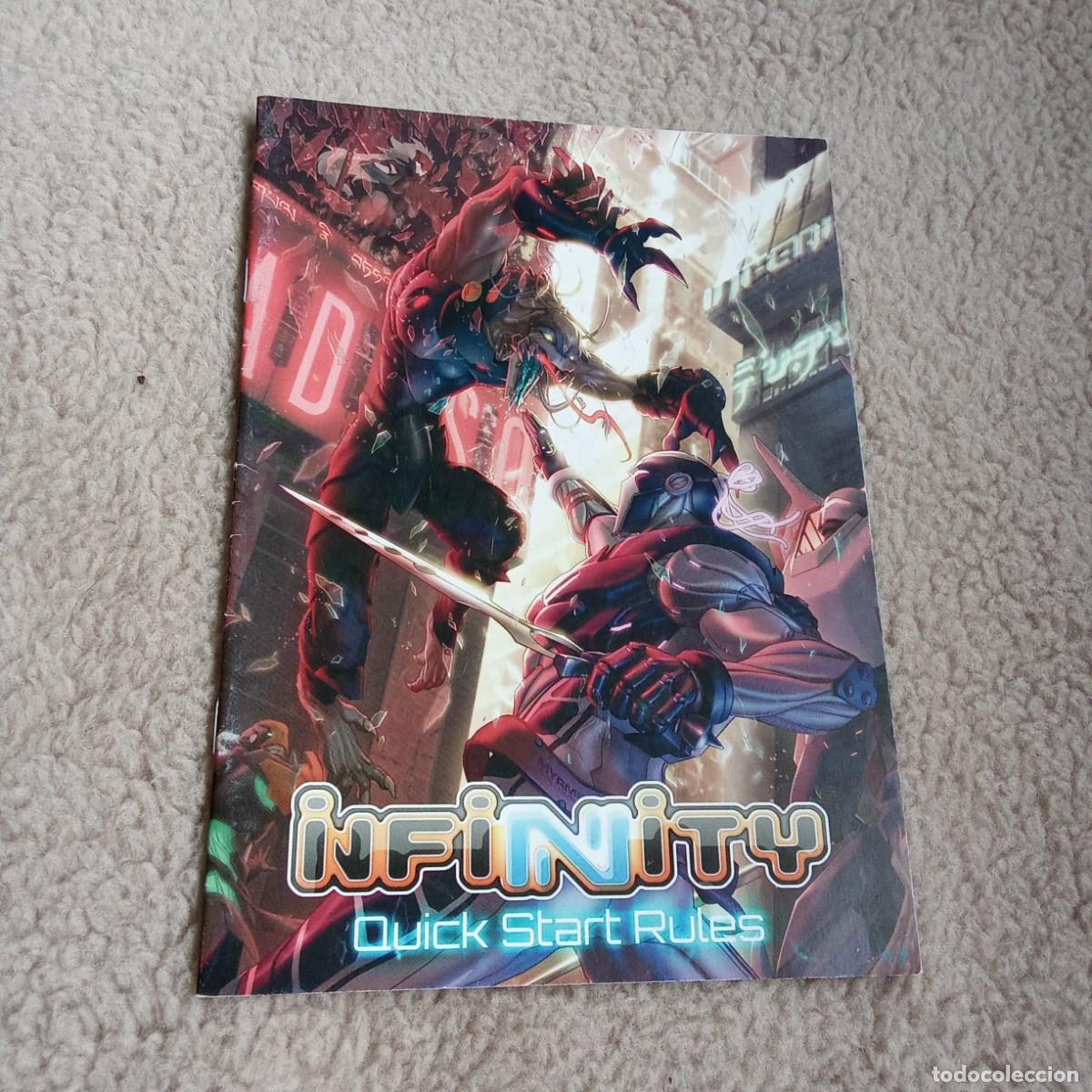 Juegos antiguos: Juego Infinity Quick Start Rules - Foto 1