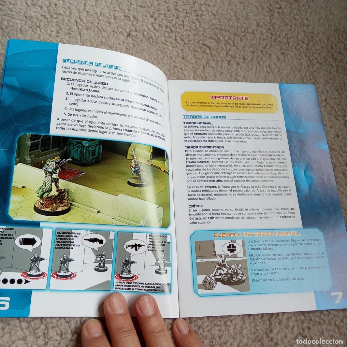 Juegos antiguos: Juego Infinity Quick Start Rules - Foto 3