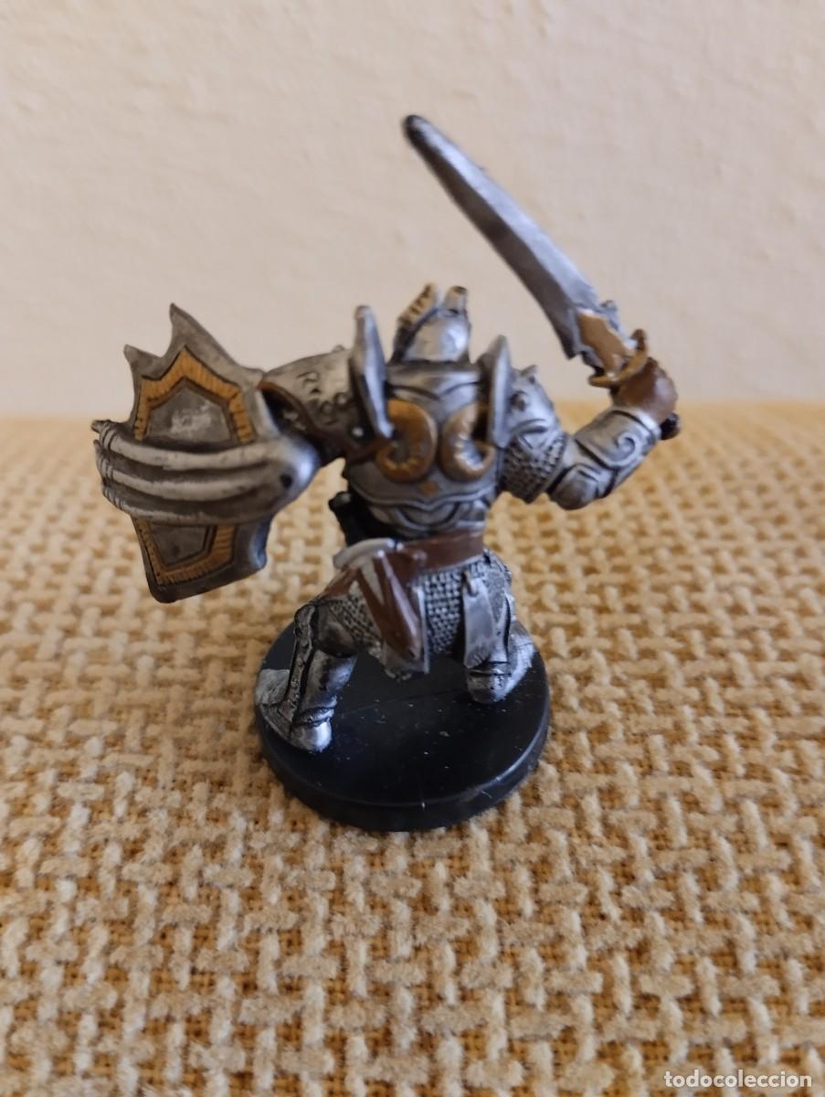 Juegos antiguos: Figura miniatura Half-Orc Paladim - Foto 4