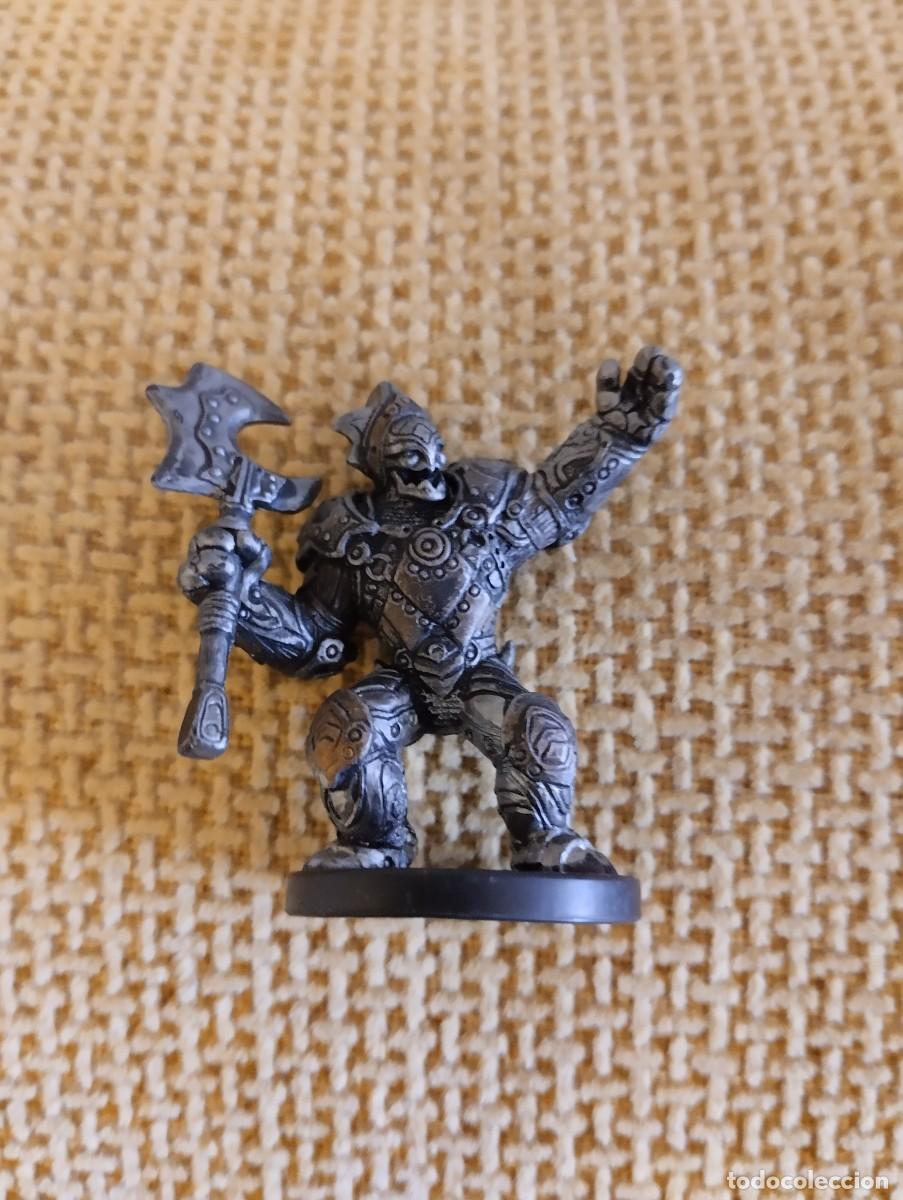Juegos antiguos: Figura miniatura Warforged Captain - Foto 1