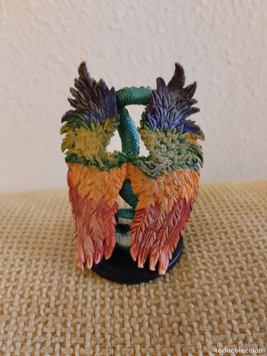 Juegos antiguos: Figura miniatura Couatl - Foto 2