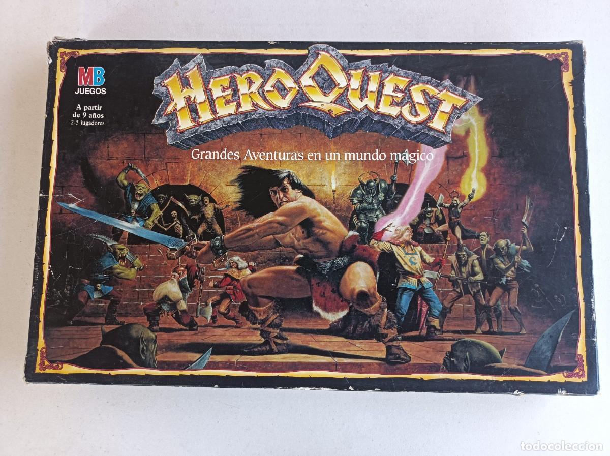 Juegos antiguos: JUEGO DE MESA HEROQUEST MB - Foto 1