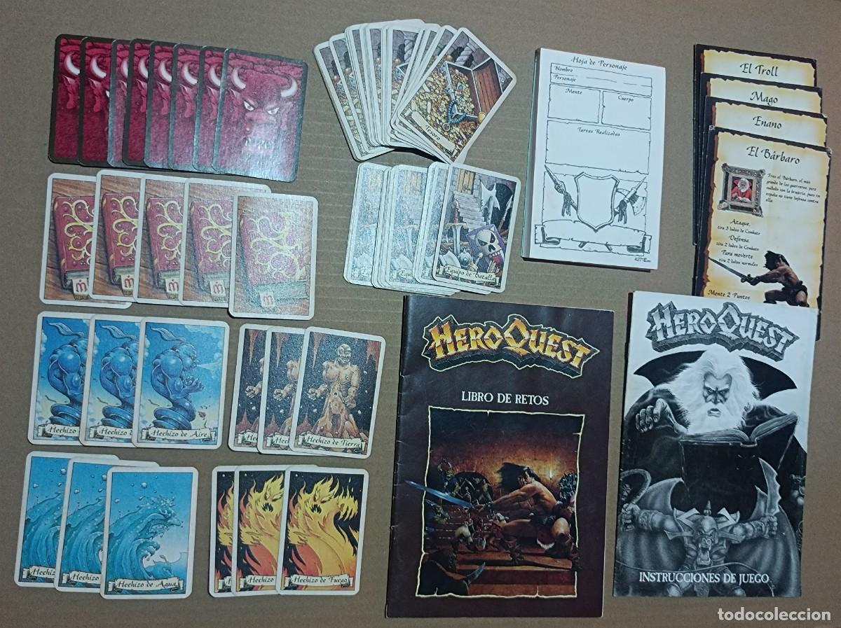Juegos antiguos: JUEGO DE MESA HEROQUEST MB - Foto 15