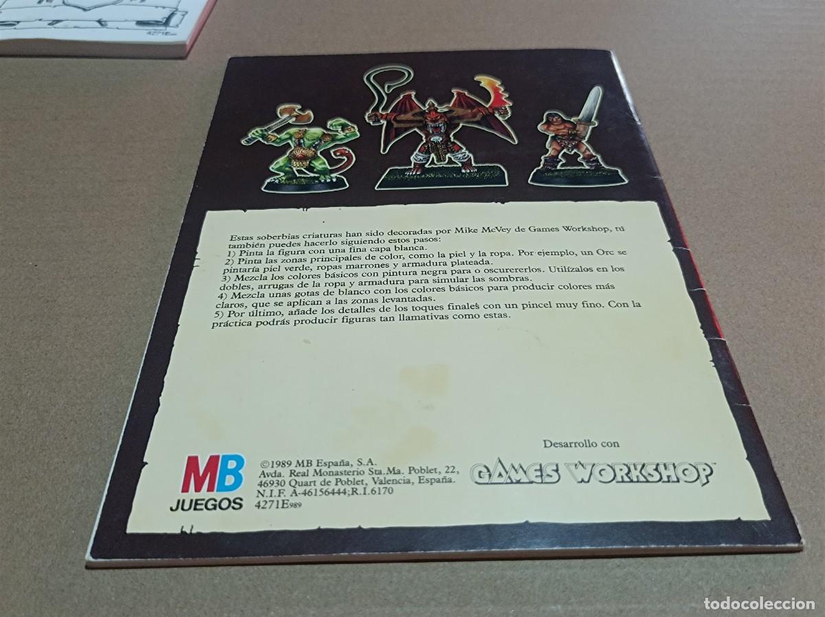 Juegos antiguos: JUEGO DE MESA HEROQUEST MB - Foto 22