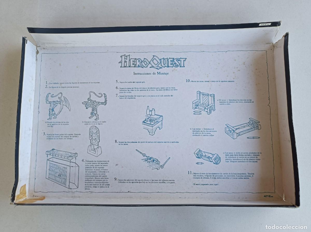 Juegos antiguos: JUEGO DE MESA HEROQUEST MB - Foto 30