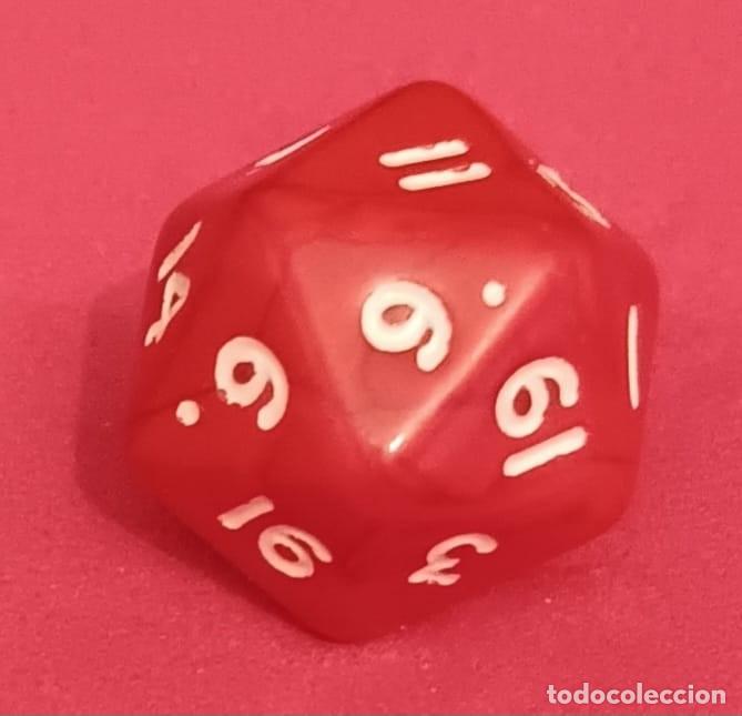 Juegos antiguos: Dado de rol de 20 caras - Foto 1