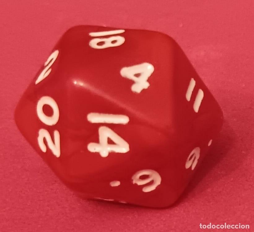 Juegos antiguos: Dado de rol de 20 caras - Foto 2