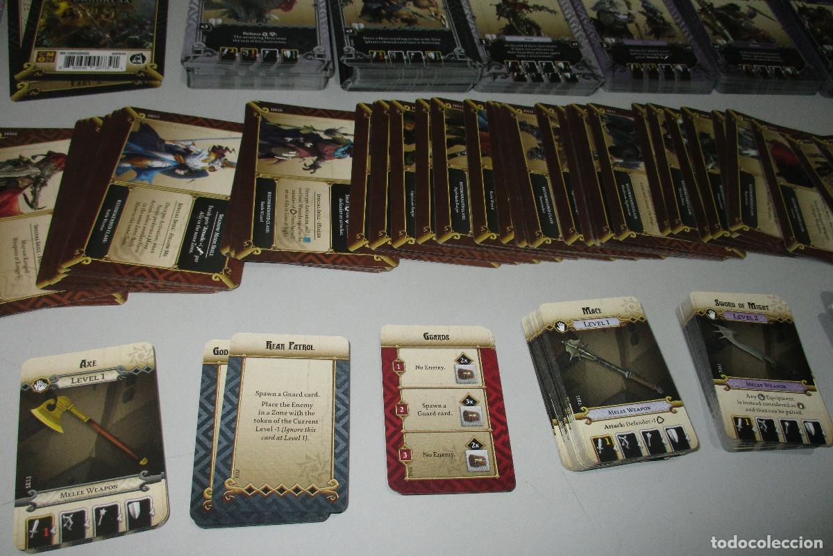 Juegos antiguos: Lote MASSIVE DARKNESS, CMON, ROL, CARTAS COLECCIONABLES... - Foto 11