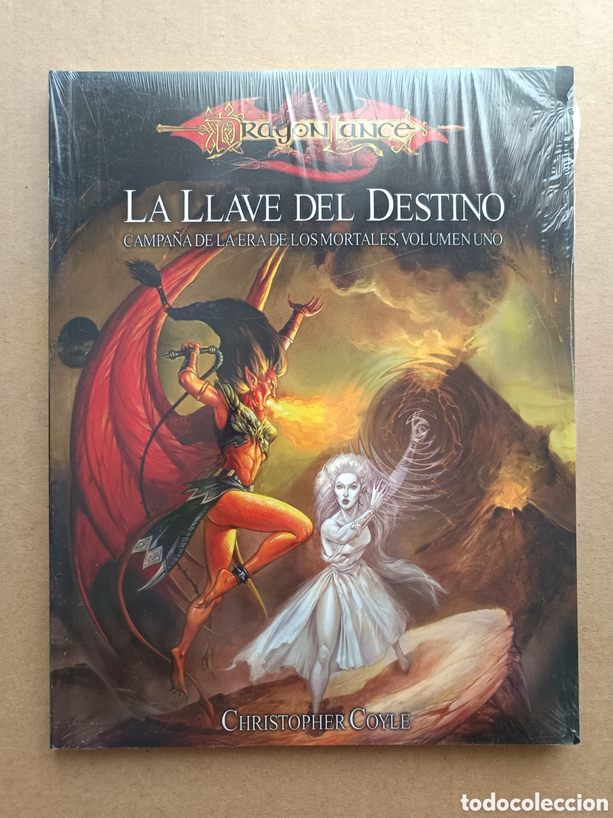 Juegos antiguos: (*) Dragonlance: La Llave del Destino, por Christopher Coyle (Devir). Precintado. - Foto 1