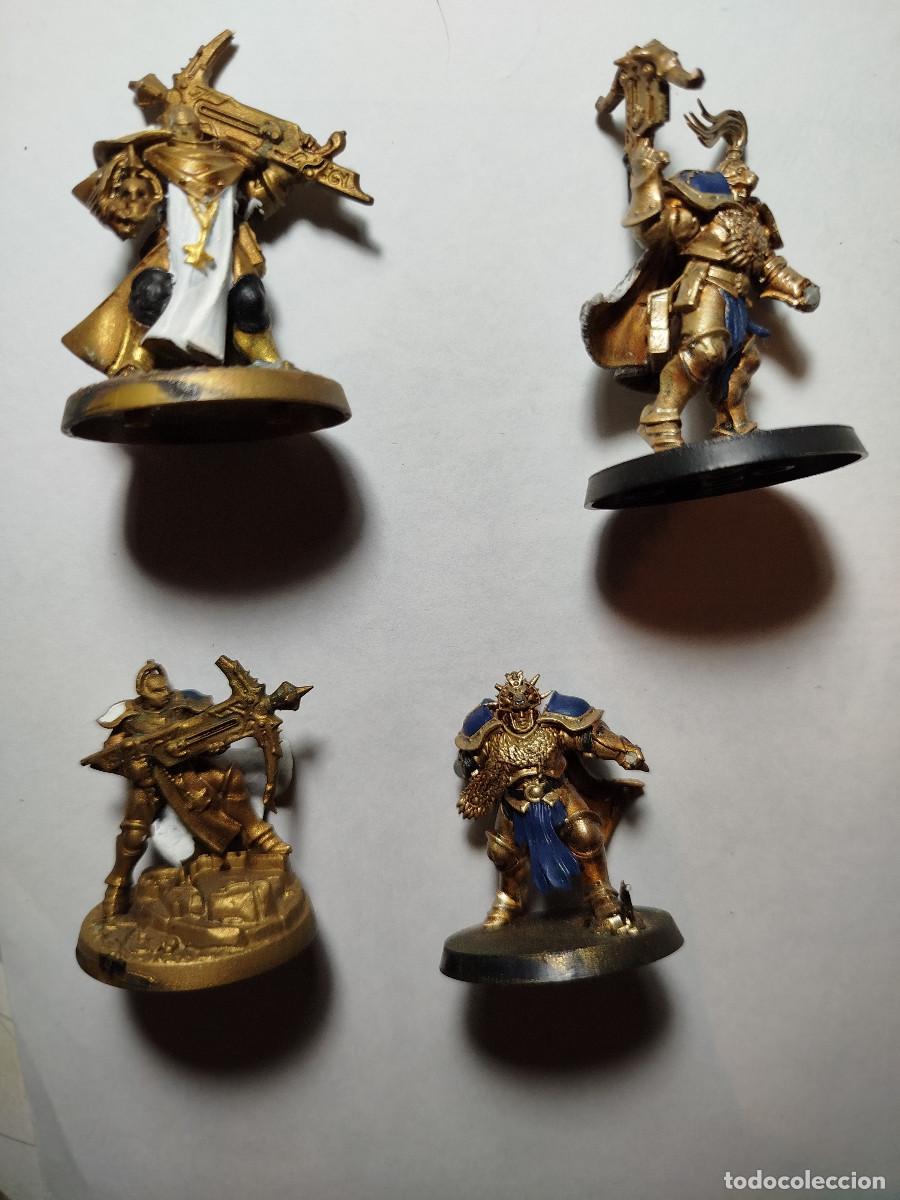 Juegos antiguos: Lote 12 figuras warhammer - Foto 1