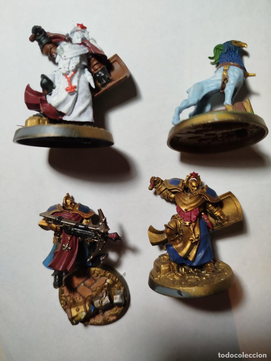 Juegos antiguos: Lote 12 figuras warhammer - Foto 3