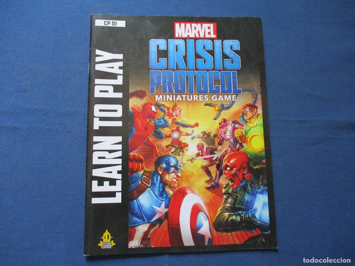 Juegos antiguos: MARVEL CRISIS PROTOCOL &middot; MINIATURES GAME &middot; GU&Iacute;A PARA APRENDER A JUGAR - Foto 1