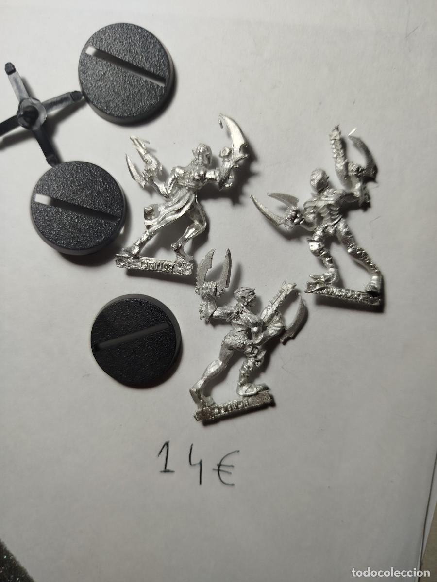 Juegos antiguos: Lote miniaturas warhammer retro - Foto 1