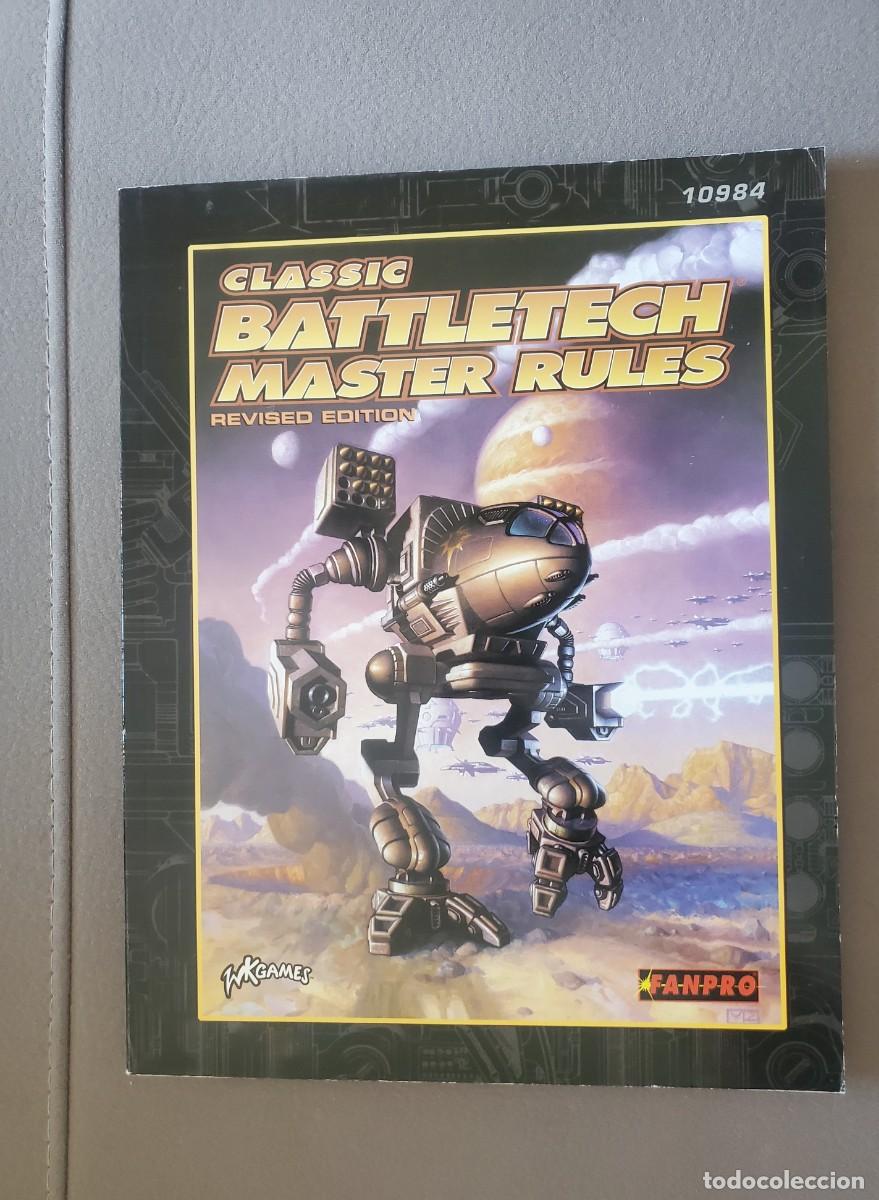 Juegos antiguos: BATTLETECH: MASTER RULES - nuevo - Foto 1
