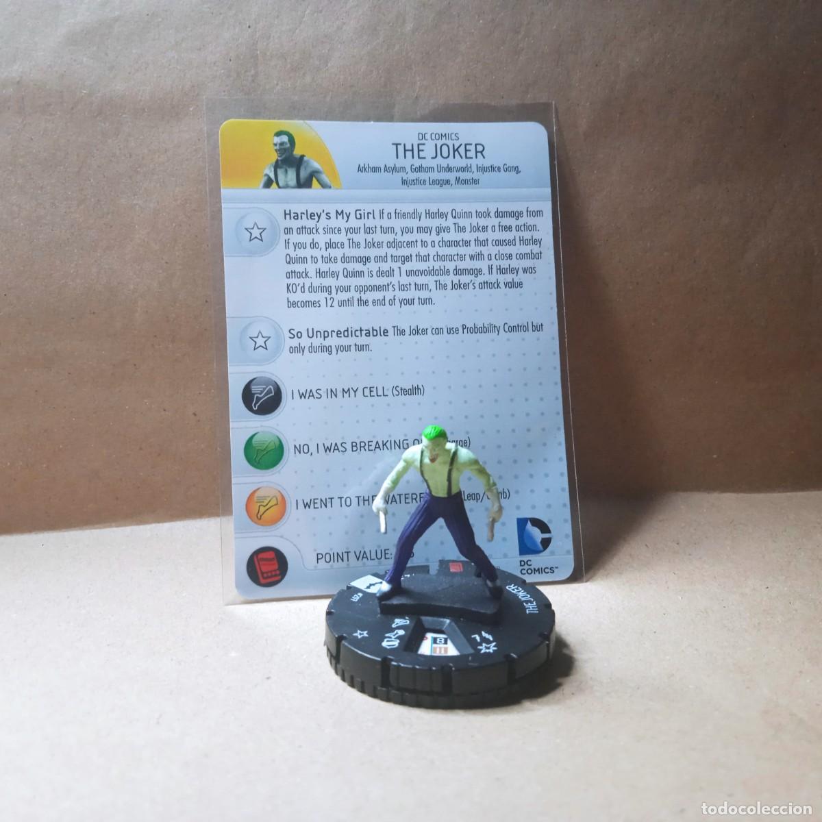 Juegos antiguos: HEROCLIX - BATMAN GRAVITY FEED 207 THE JOKER (2012) - Foto 1