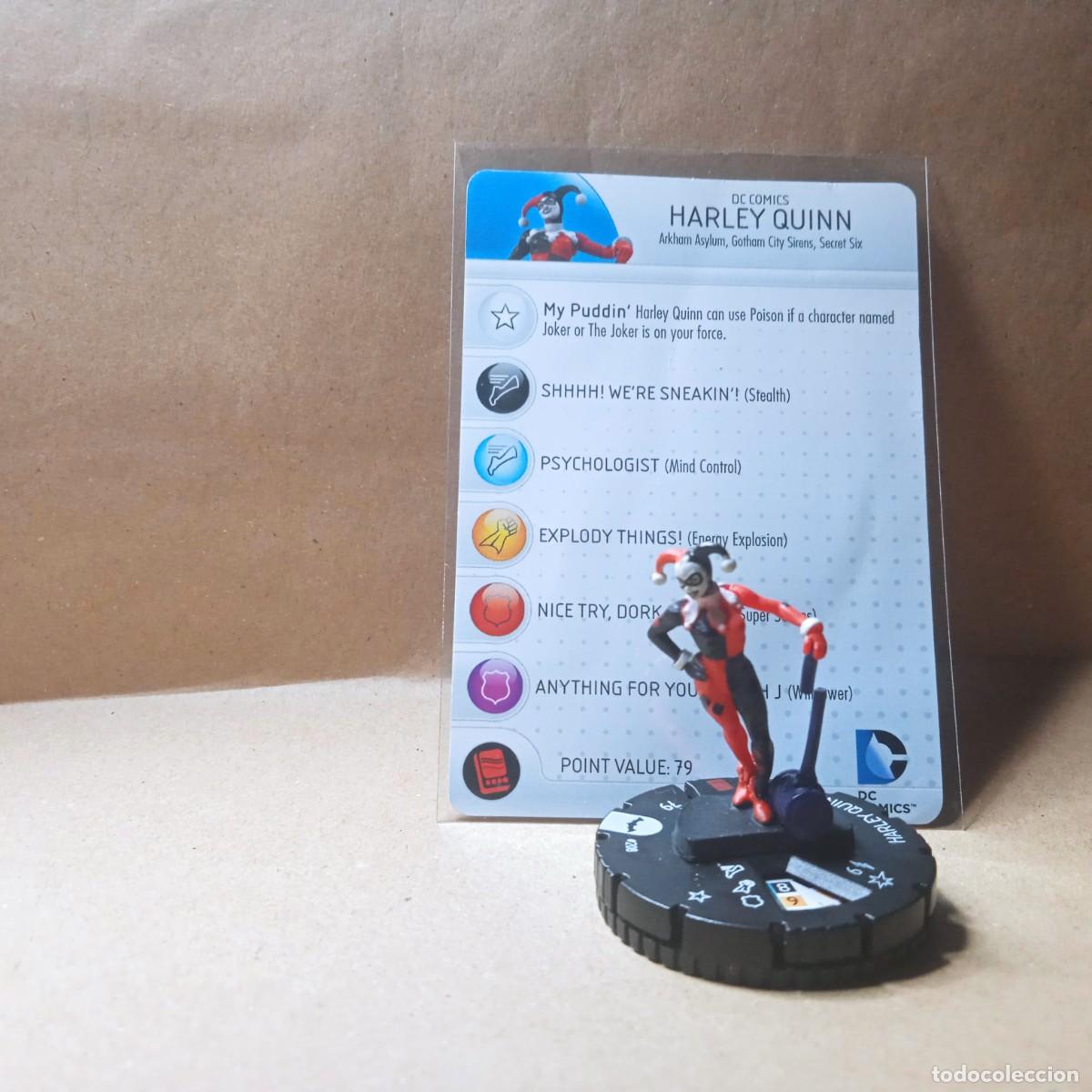 Juegos antiguos: HEROCLIX - BATMAN GRAVITY FEED 208 HARLEY QUINN (2012) - Foto 1