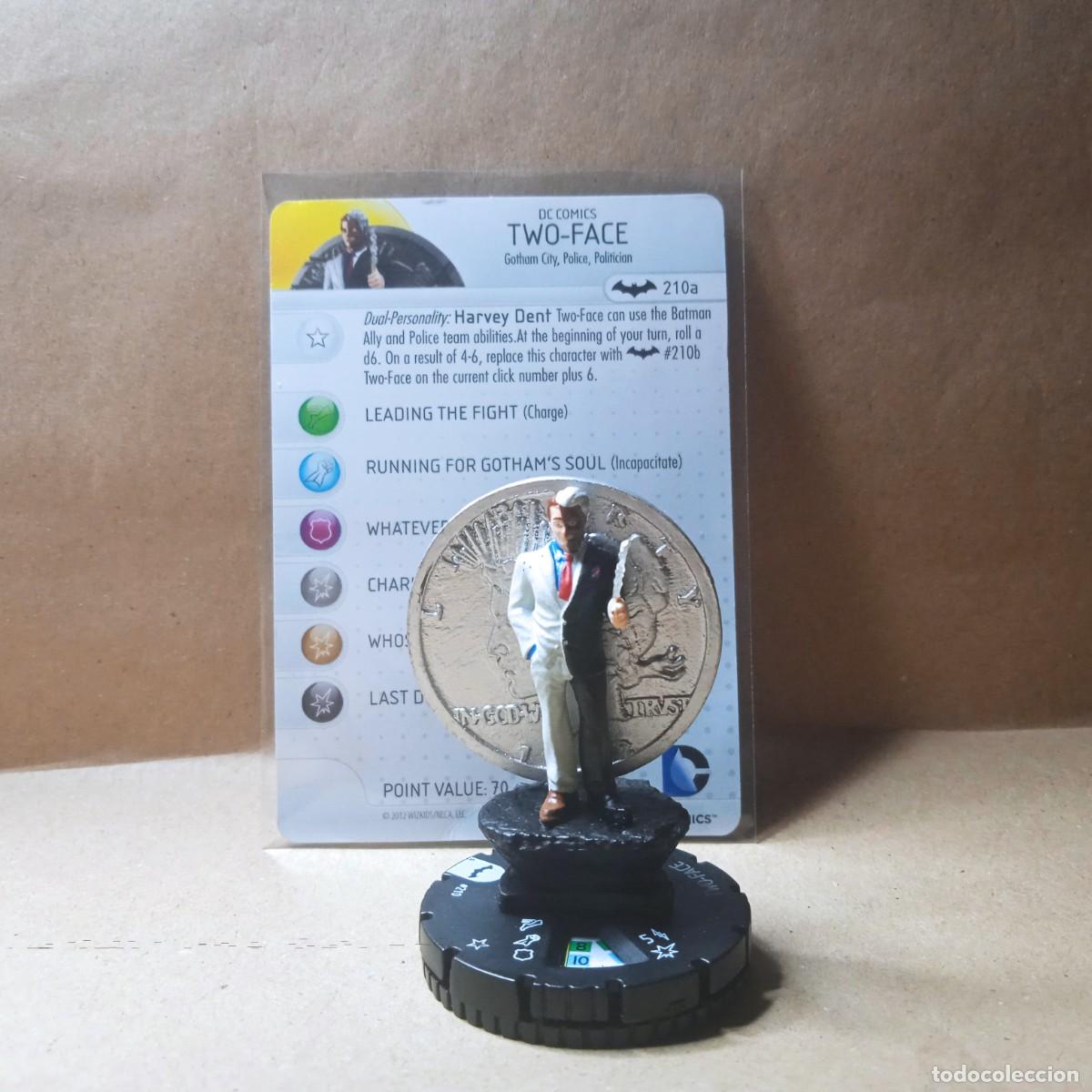 Juegos antiguos: HEROCLIX - BATMAN GRAVITY FEED 210 TWO-FACE (2012) - Foto 1