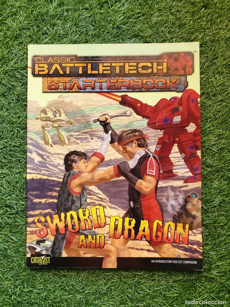 Juegos antiguos: BATTLETECH STARTERBOOK: SWORD AND DRAGON - como nuevo - Foto 1