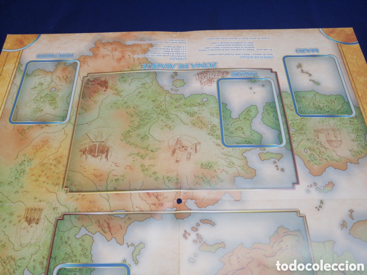 Juegos antiguos: FANTASY RIDERS MAPA PANINI - Foto 4