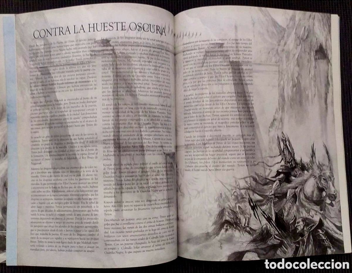 Juegos antiguos: FANTASIA WARHAMMER ALTOS ELFOS GAMES WORKSHOP - Foto 4