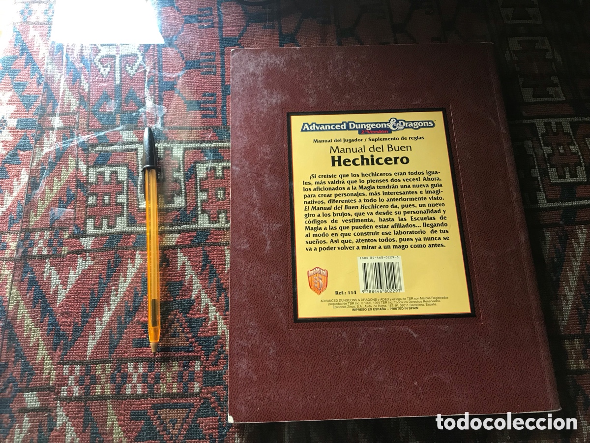 Juegos antiguos: Manual del buen hechicero. Advanced Dungeons & Dragons - Foto 3