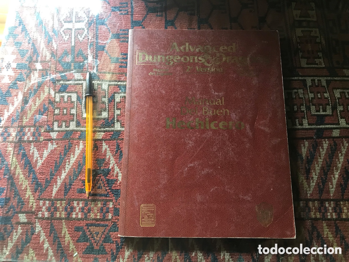 Juegos antiguos: Manual del buen hechicero. Advanced Dungeons & Dragons - Foto 1