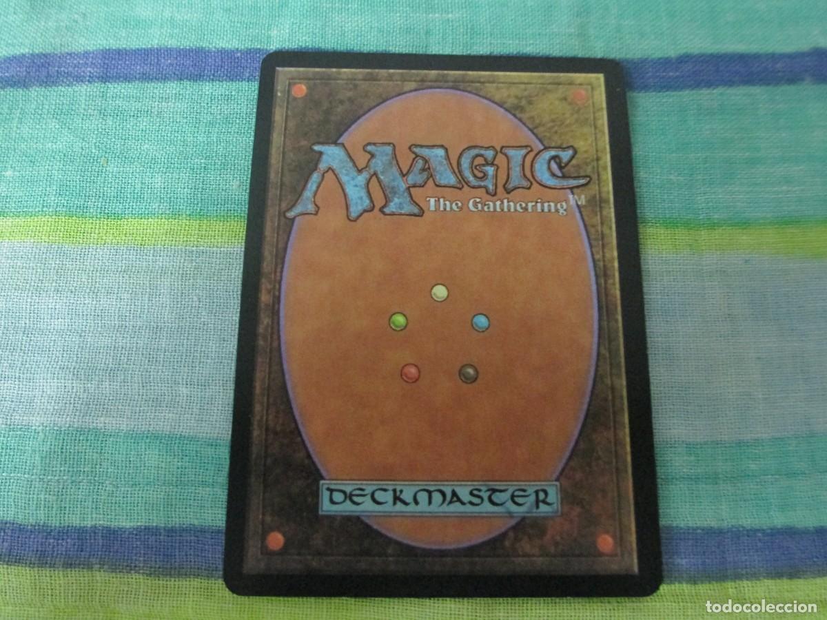 Juegos antiguos: Carta coleccionable de Magic The Gathering Deckmaster de Wizards - Foto 2