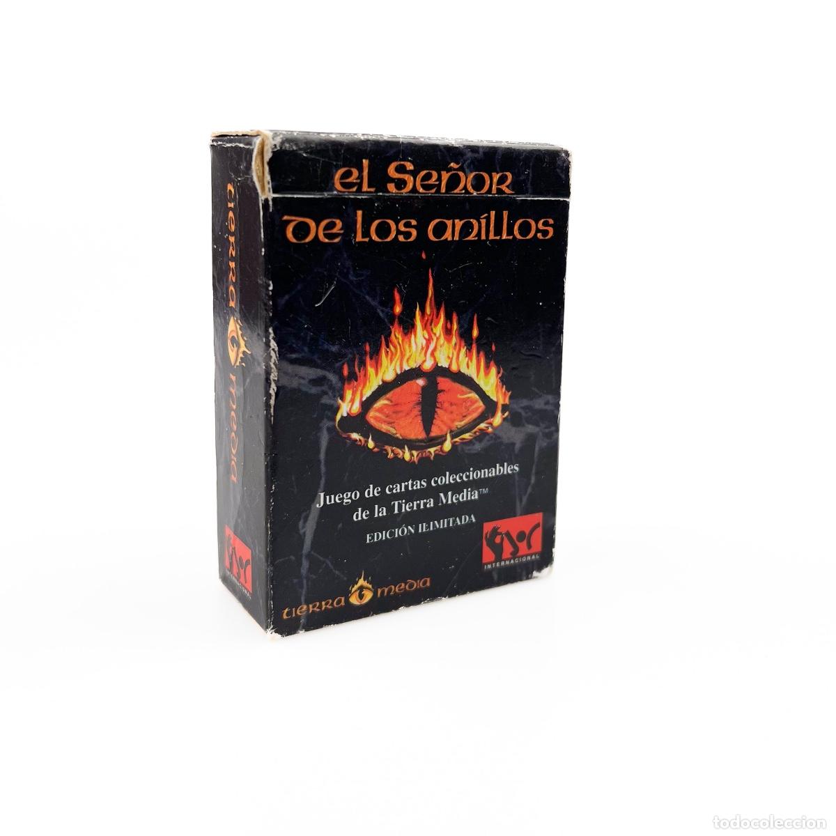 Juegos antiguos: Juego de Cartas El se&ntilde;or de los anillos - Foto 1