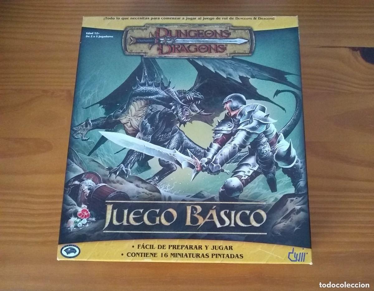Juegos antiguos: DUNGEONS & AND DRAGONS JUEGO B&Aacute;SICO JUEGO DE ROL DEVIR - Foto 1