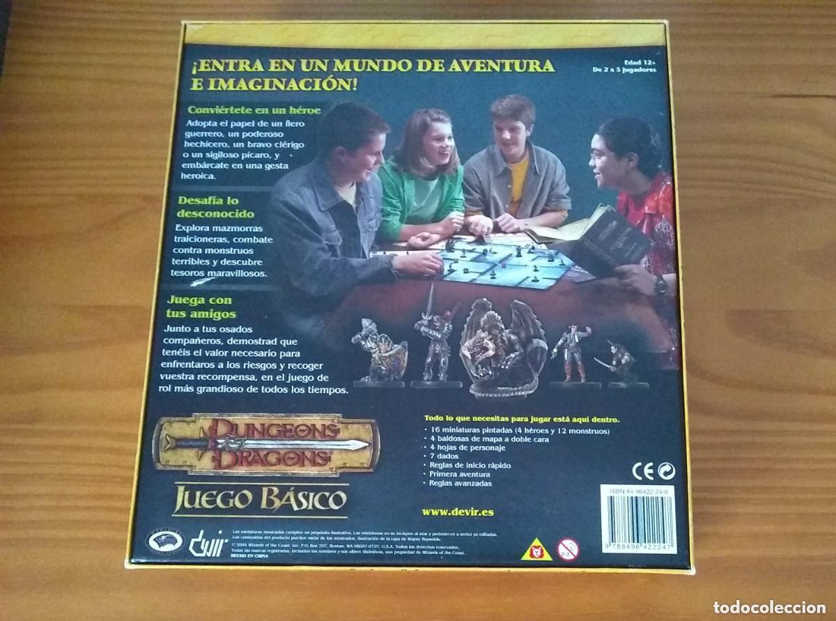 Juegos antiguos: DUNGEONS & AND DRAGONS JUEGO B&Aacute;SICO JUEGO DE ROL DEVIR - Foto 2