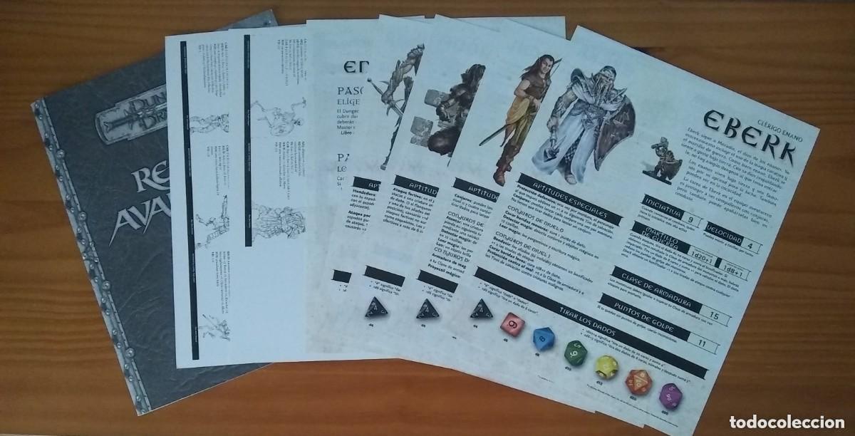 Juegos antiguos: DUNGEONS & AND DRAGONS JUEGO B&Aacute;SICO JUEGO DE ROL DEVIR - Foto 5
