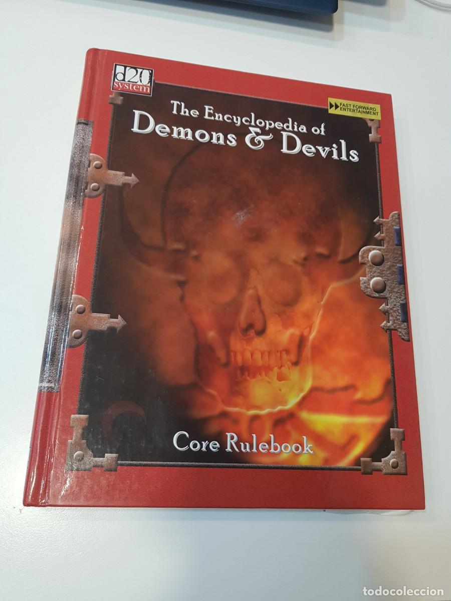Juegos antiguos: THE ENCYCLOPEDIA OF DEMONS & DEVILS CORE RULEBOOK - Foto 1